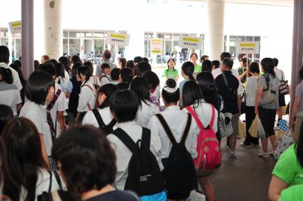 2日間とも大盛況だったキャンパスツアー